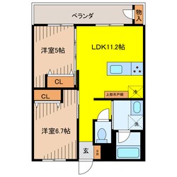 桜館の物件間取画像